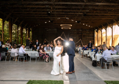 bride and groom wedding photographer hillsdale michigan michigan wedding photographer first dance